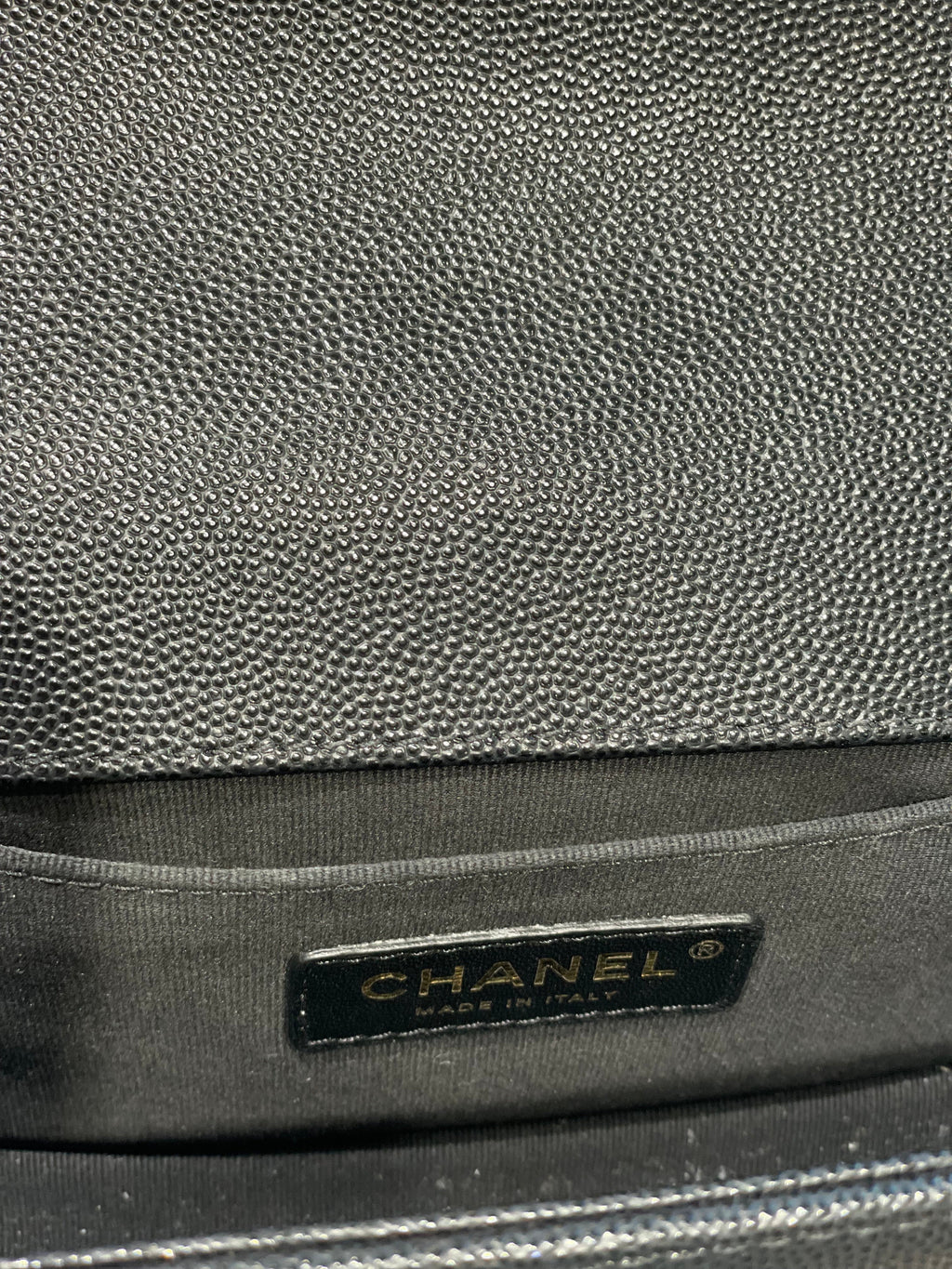 CHANEL CAVIAR QUILTED SMALL FLAP BOY BAG