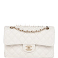 CHANEL CAVIAR QUILTED SMALL CLASSIC DOUBLE FLAP BAG