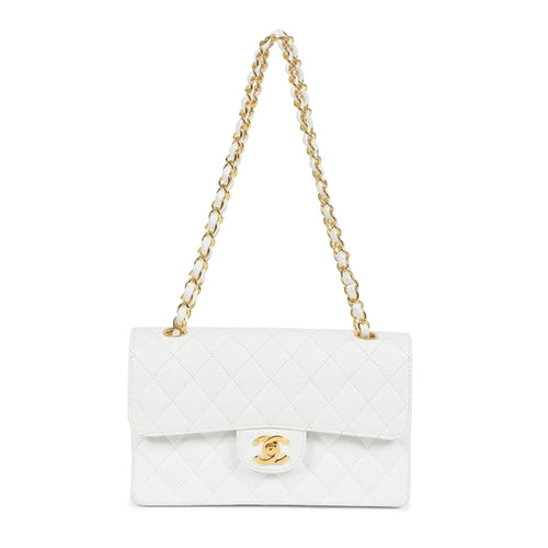 CHANEL CAVIAR QUILTED SMALL CLASSIC DOUBLE FLAP BAG