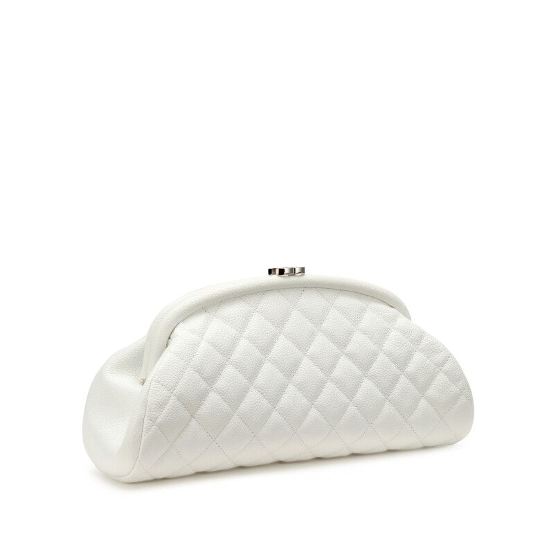 CHANEL CAVIAR QUILTED TIMELESS CLUTCH BAG