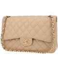 CHANEL CAVIAR QUILTED JUMBO CLASSIC DOUBLE FLAP BAG