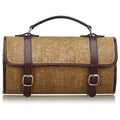 CHANEL CLASSIC TAN MINI BARREL HANDBAG