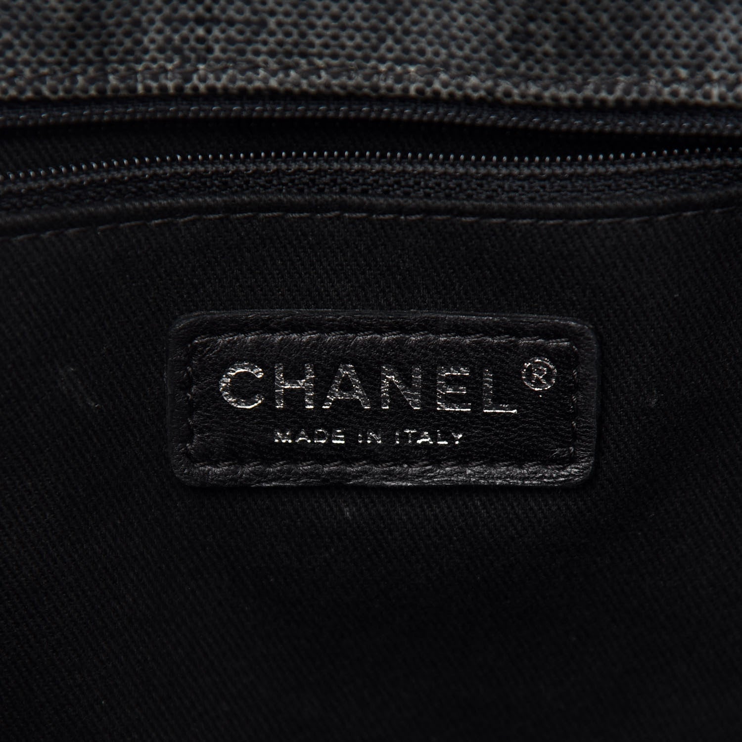 CHANEL COATET CANVAS LARGE CC TOTE BAG