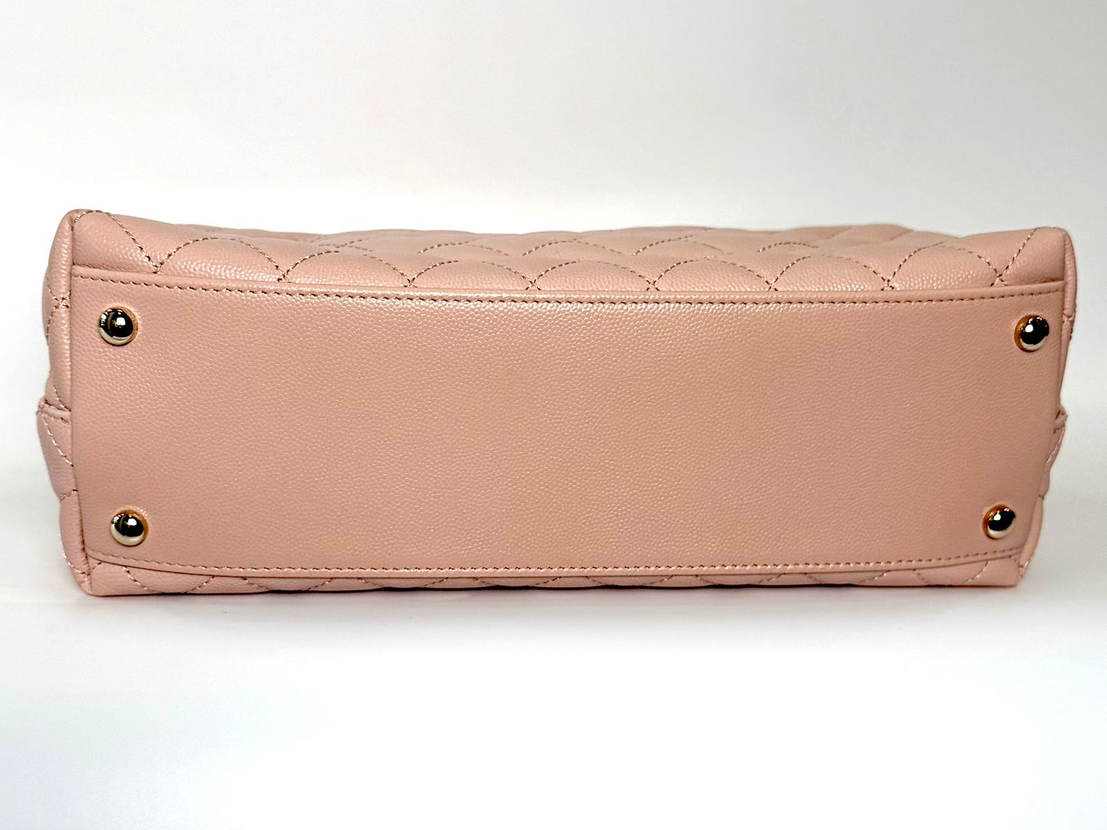 CHANEL COCO TOP HANDLE CAVIAR QUILTED MEDIUM FLAP BAG