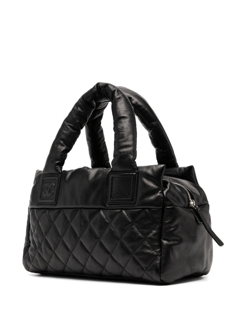 CHANEL NYLON COCO COCOON ZIPPED TOTE BAG