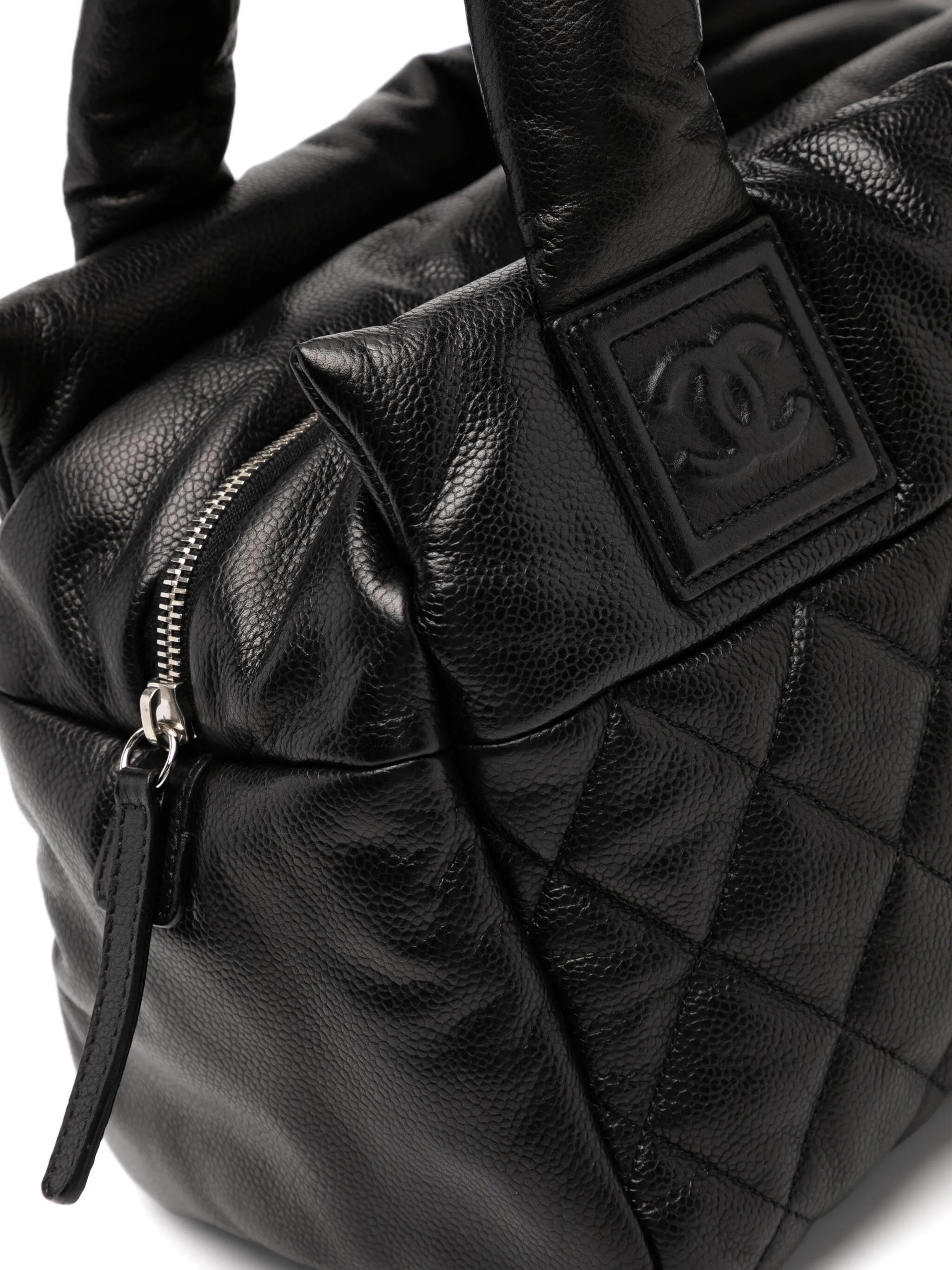 CHANEL NYLON COCO COCOON ZIPPED TOTE BAG