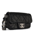 CHANEL GLAZED CAVIAR QUILTED MODERN CHAIN BAG