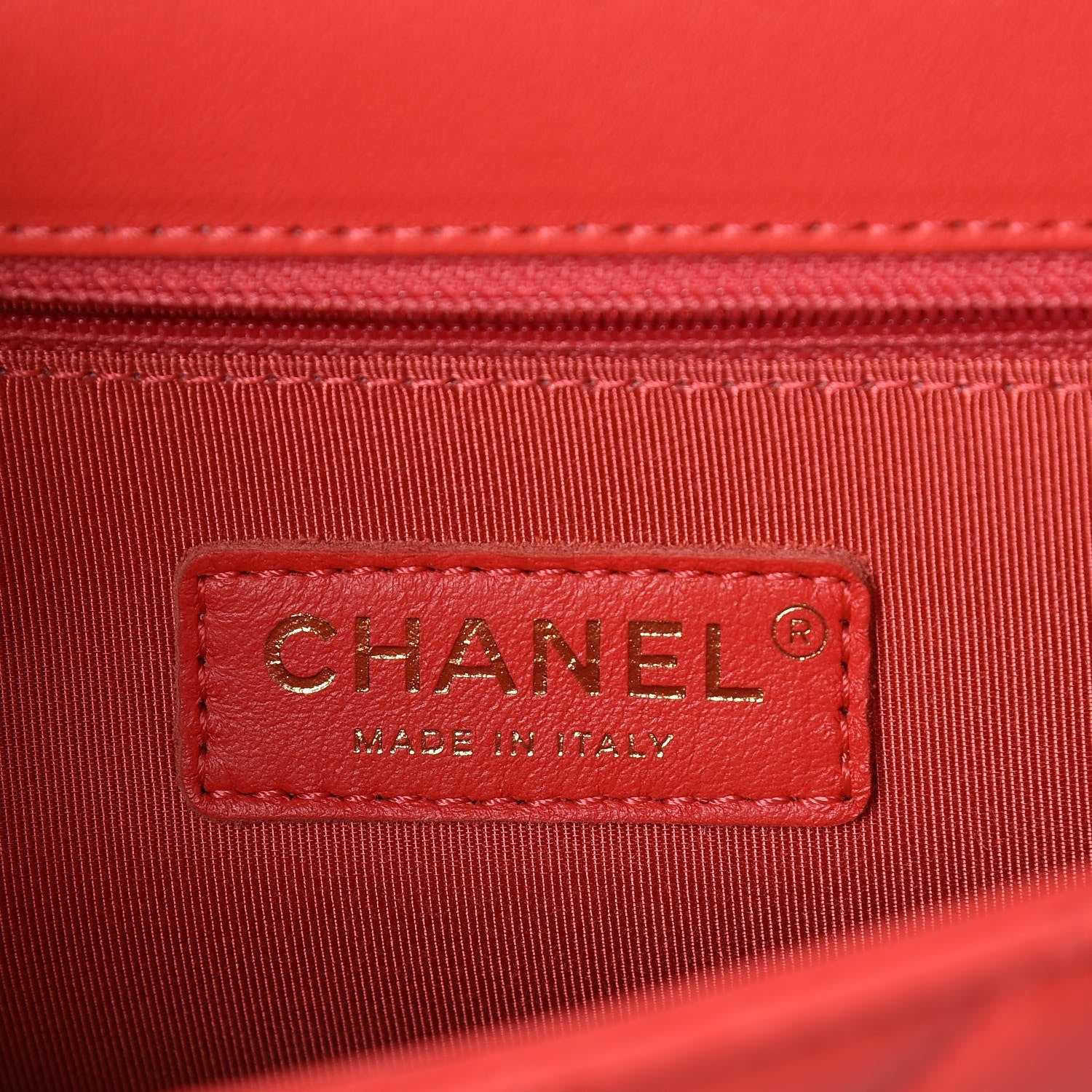 CHANEL QUILTED LAMBSKIN PEARL CHAIN MEDIUM FLAP BAG