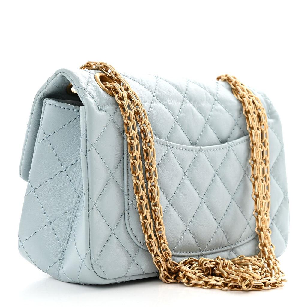 CHANEL QUILTED CALFSKIN REISSUE 2.55 MINI FLAP BAG