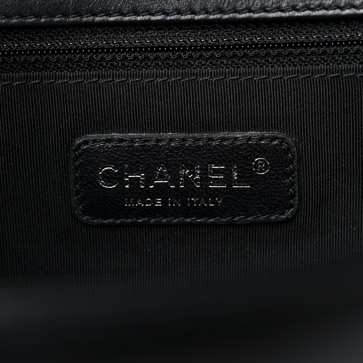 CHANEL QUILTED CALFSKIN LARGE BOY BAG RUTHENIUM HARDWARE
