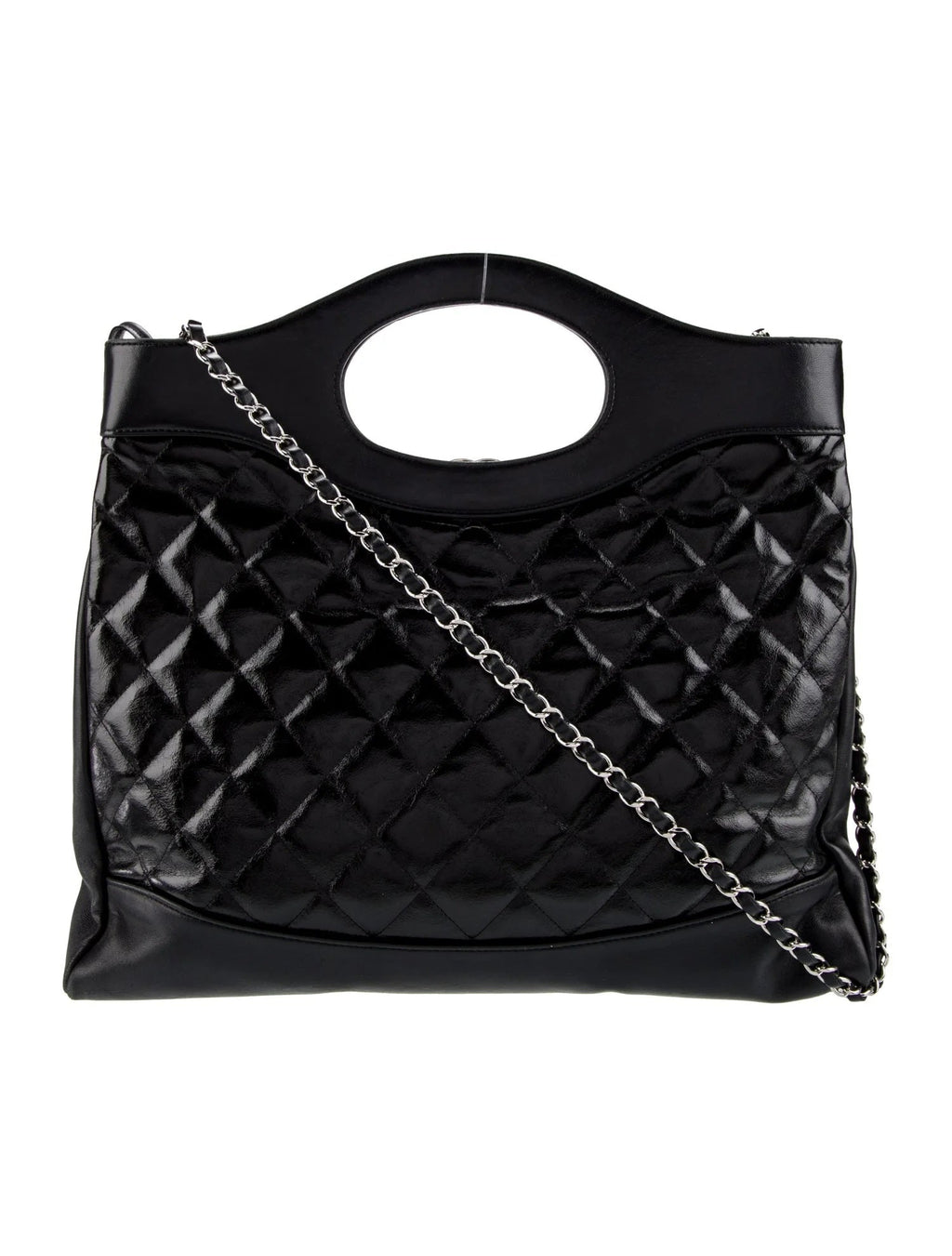 CHANEL 31 LARGE QUILTED LAMBSKIN SHOPPING BAG