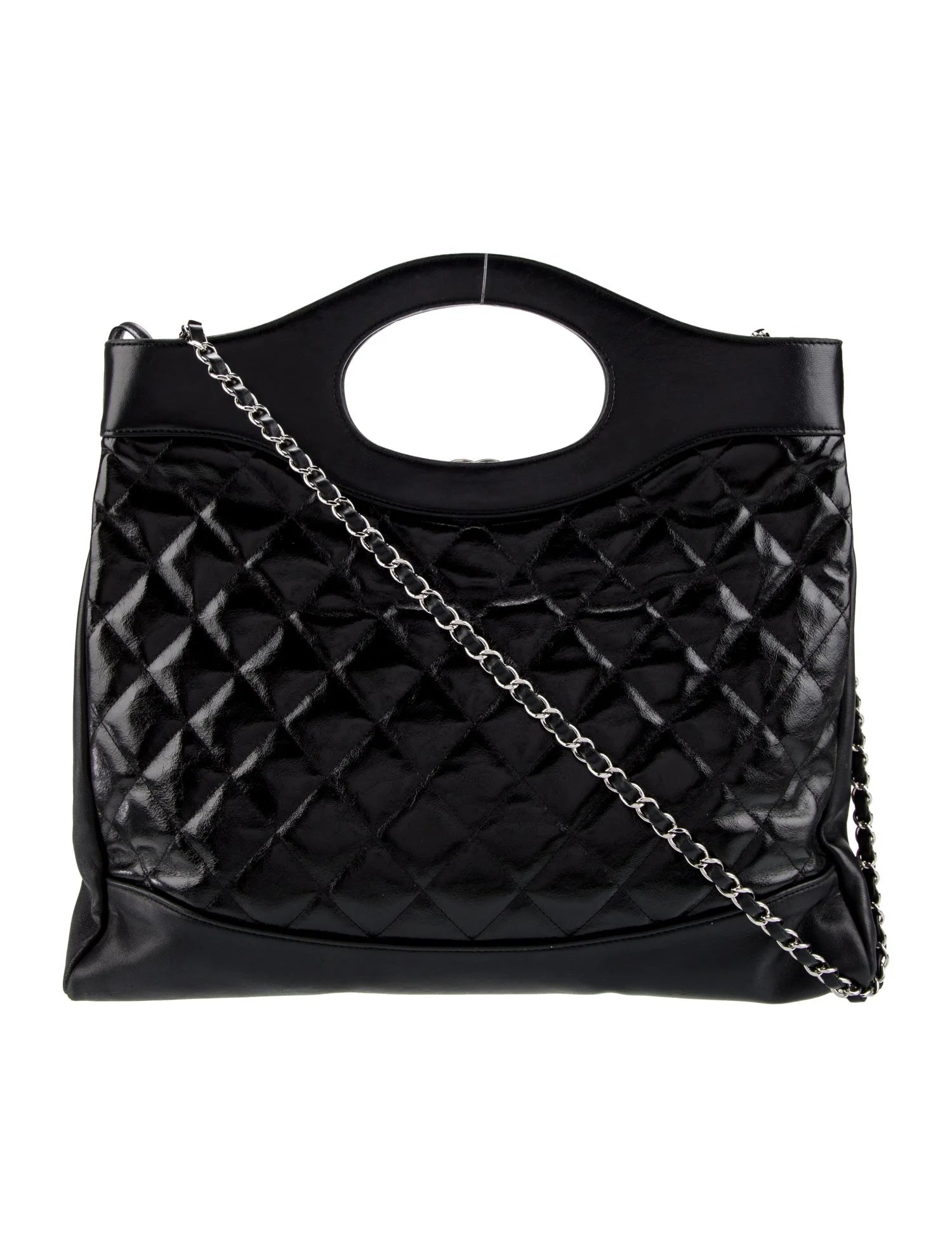 CHANEL 31 LARGE QUILTED LAMBSKIN SHOPPING BAG