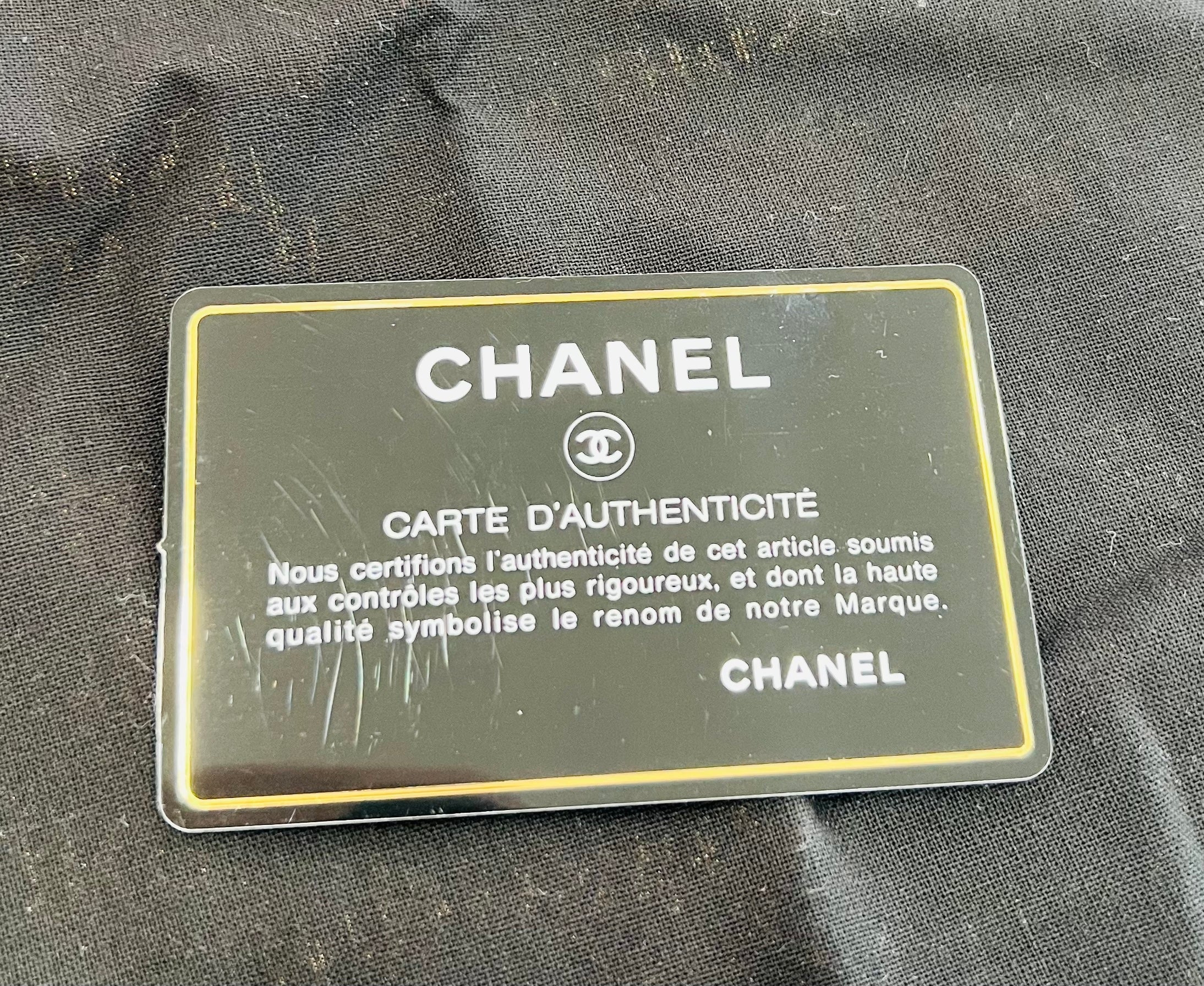 CHANEL QUILTED LAMBSKIN PEARL CHAIN MEDIUM FLAP BAG