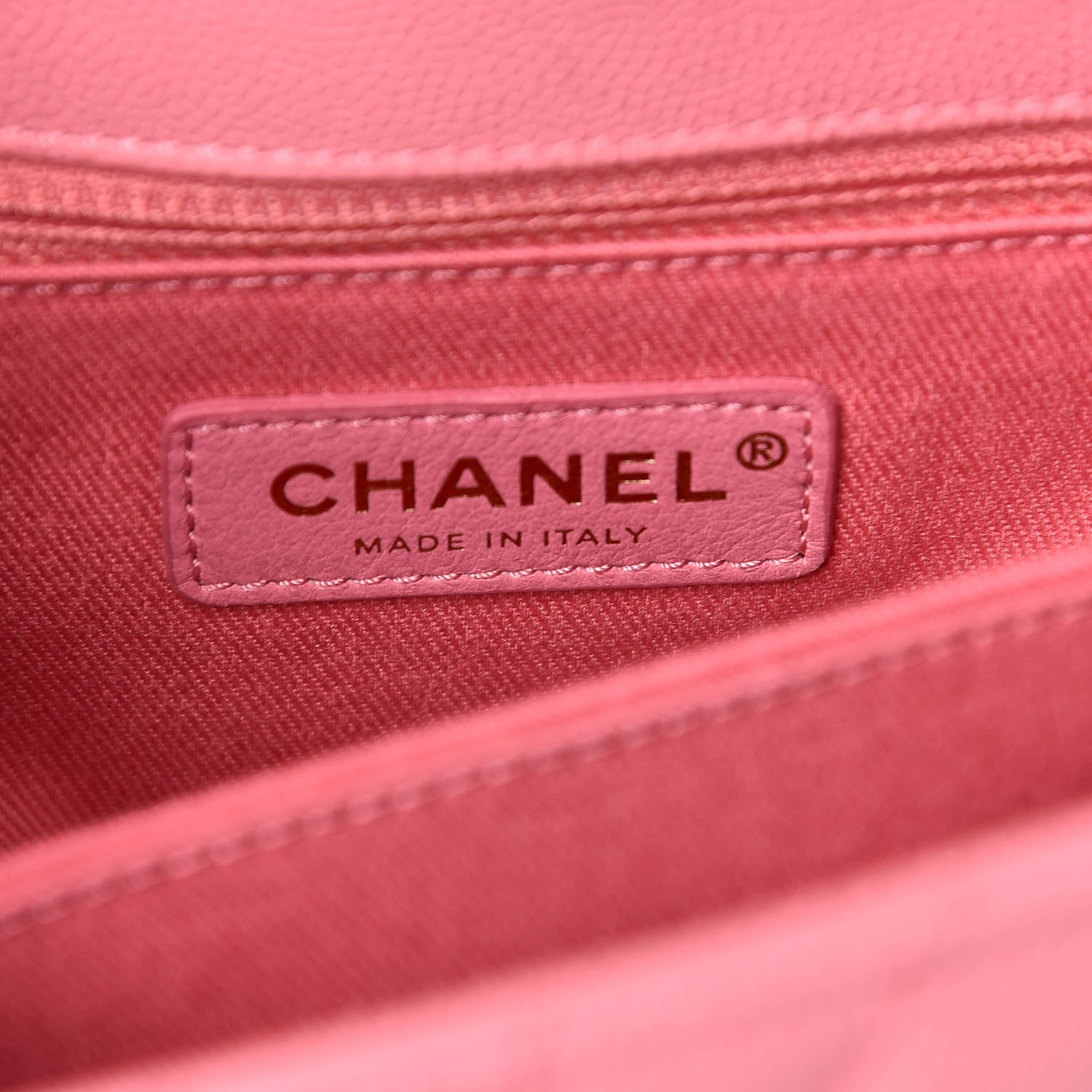 CHANEL CAVIAR CHEVRON QUILTED SMALL COCO HANDLE FLAP BAG