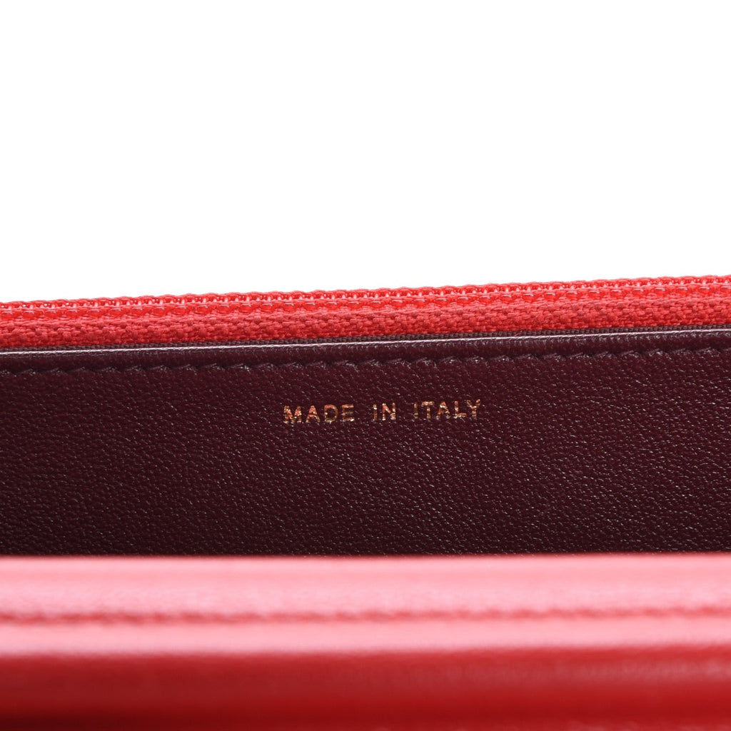 CHANEL SHEEPSKIN QUILTED MADEMOISELLE WALLET ON A CHAIN