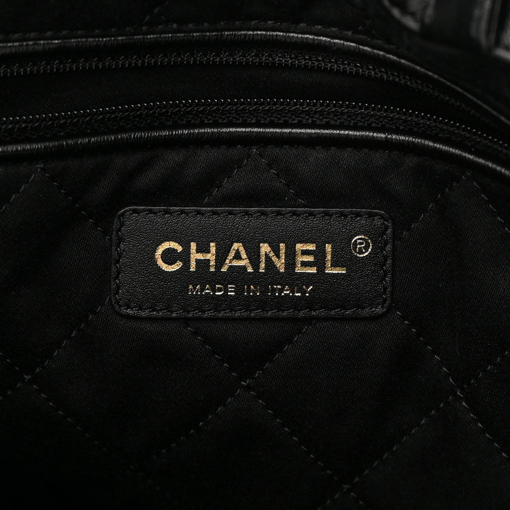 CHANEL SHINY QUILTED CALFSKIN LEATHER CHANEL 22 BACKPACK