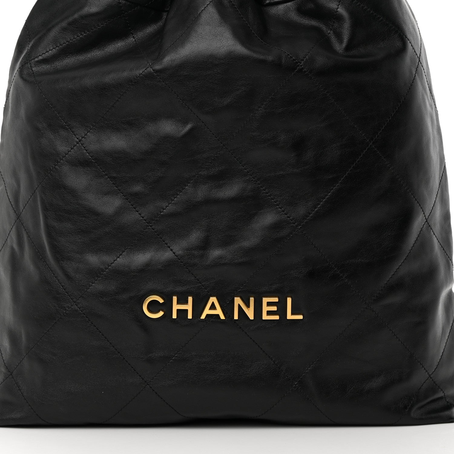 CHANEL SHINY QUILTED CALFSKIN LEATHER CHANEL 22 BACKPACK