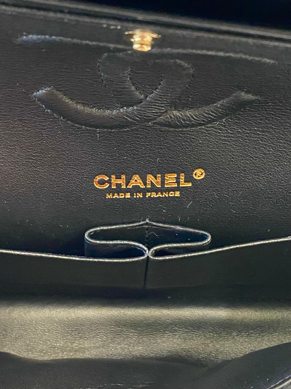 CHANEL QUILTED TWEED MEDIUM DOUBLE FLAP BAG