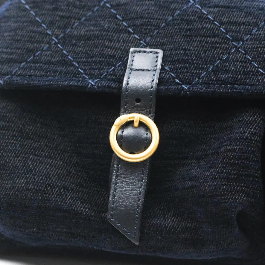 CHANEL RUE CAMBON WOOL VELVET PARISIAN STROLL BACKPACK