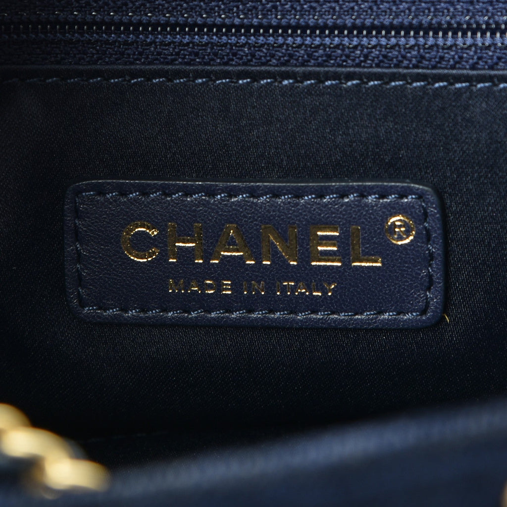 CHANEL RUE CAMBON WOOL VELVET PARISIAN STROLL BACKPACK