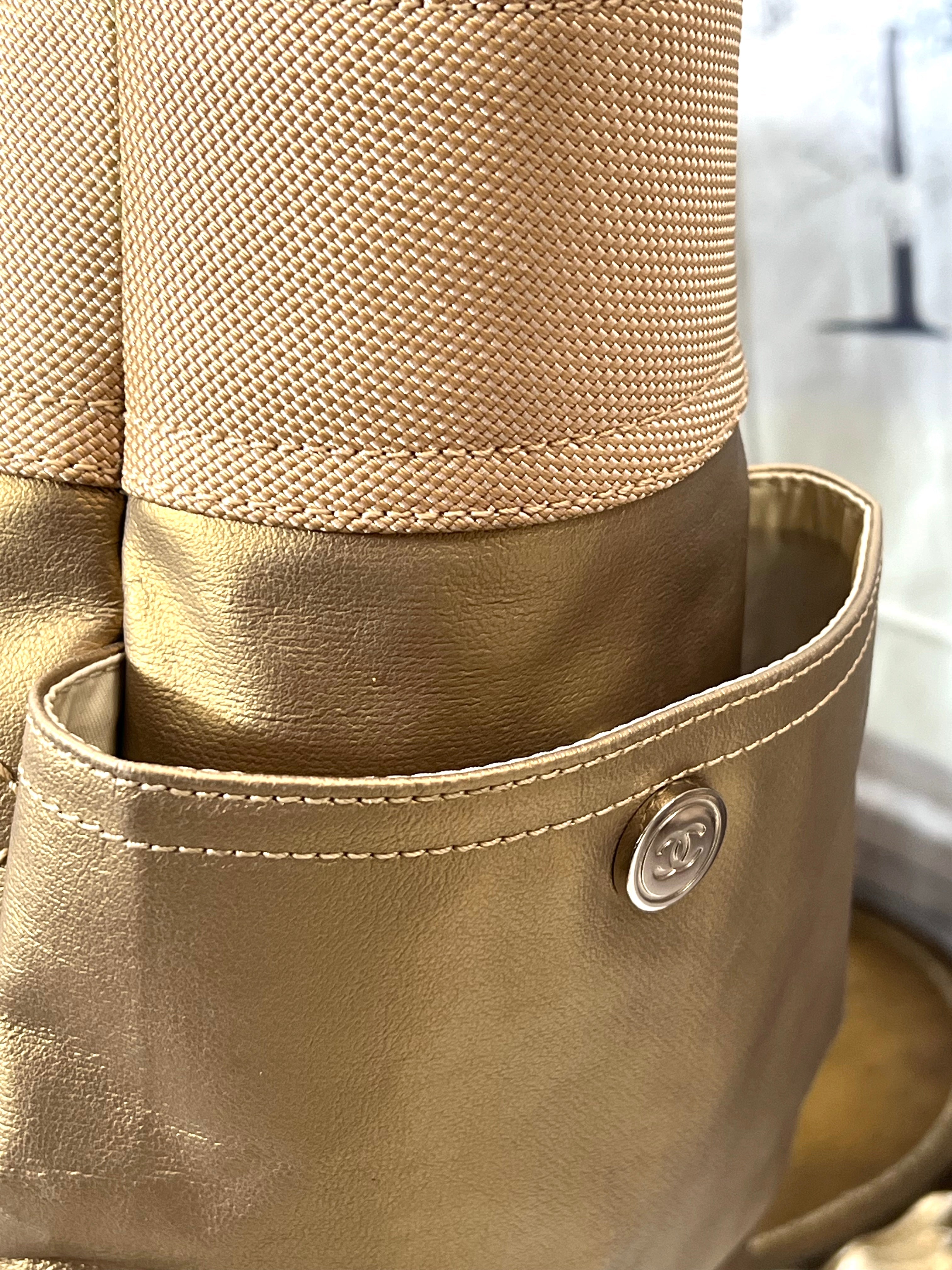 CHANEL PARIS BIARRITZ QUILTED XL TOTE BAG