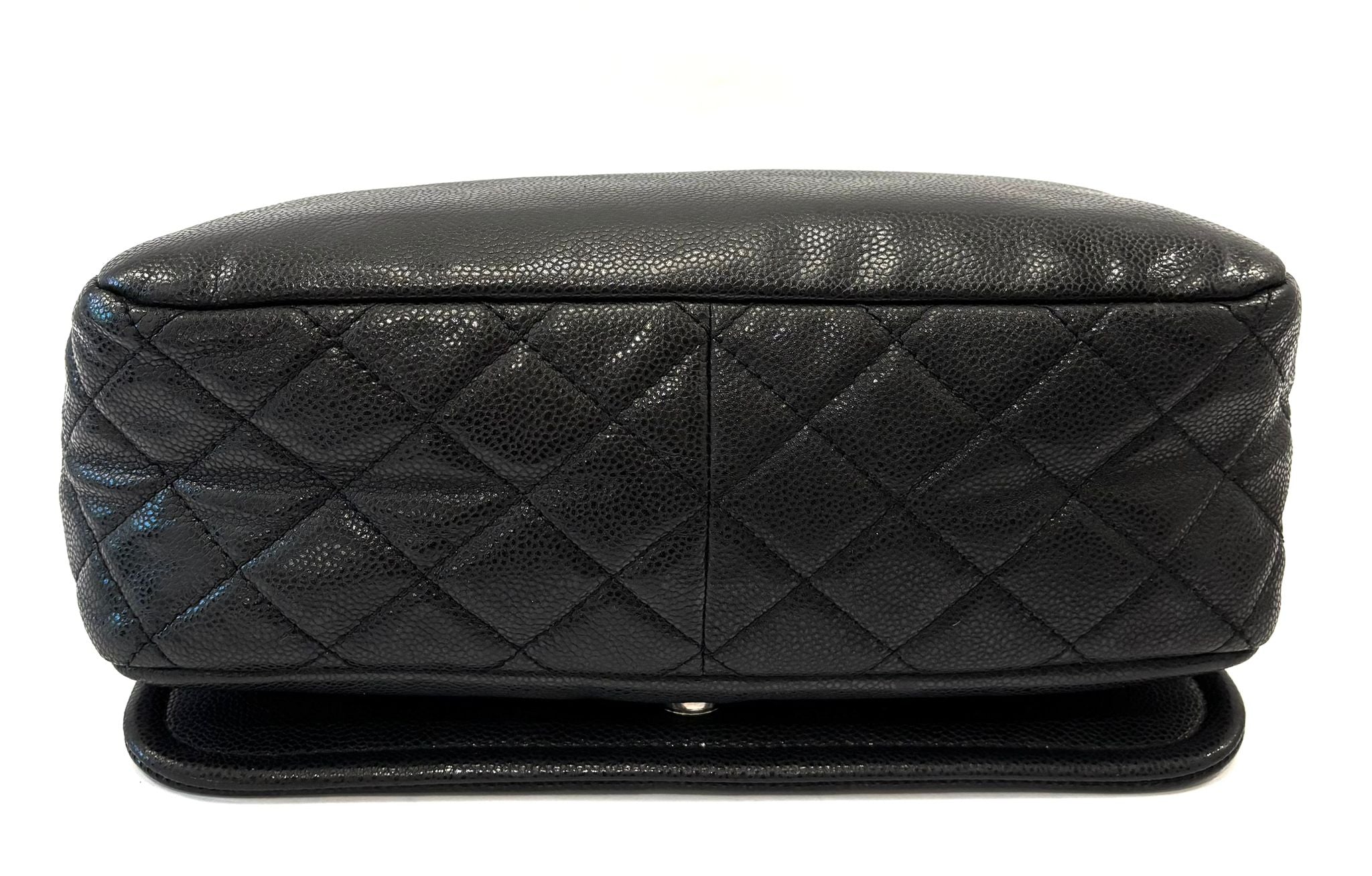 CHANEL CAVIAR LEATHER LARGE TIMELESS CC FLAP BAG