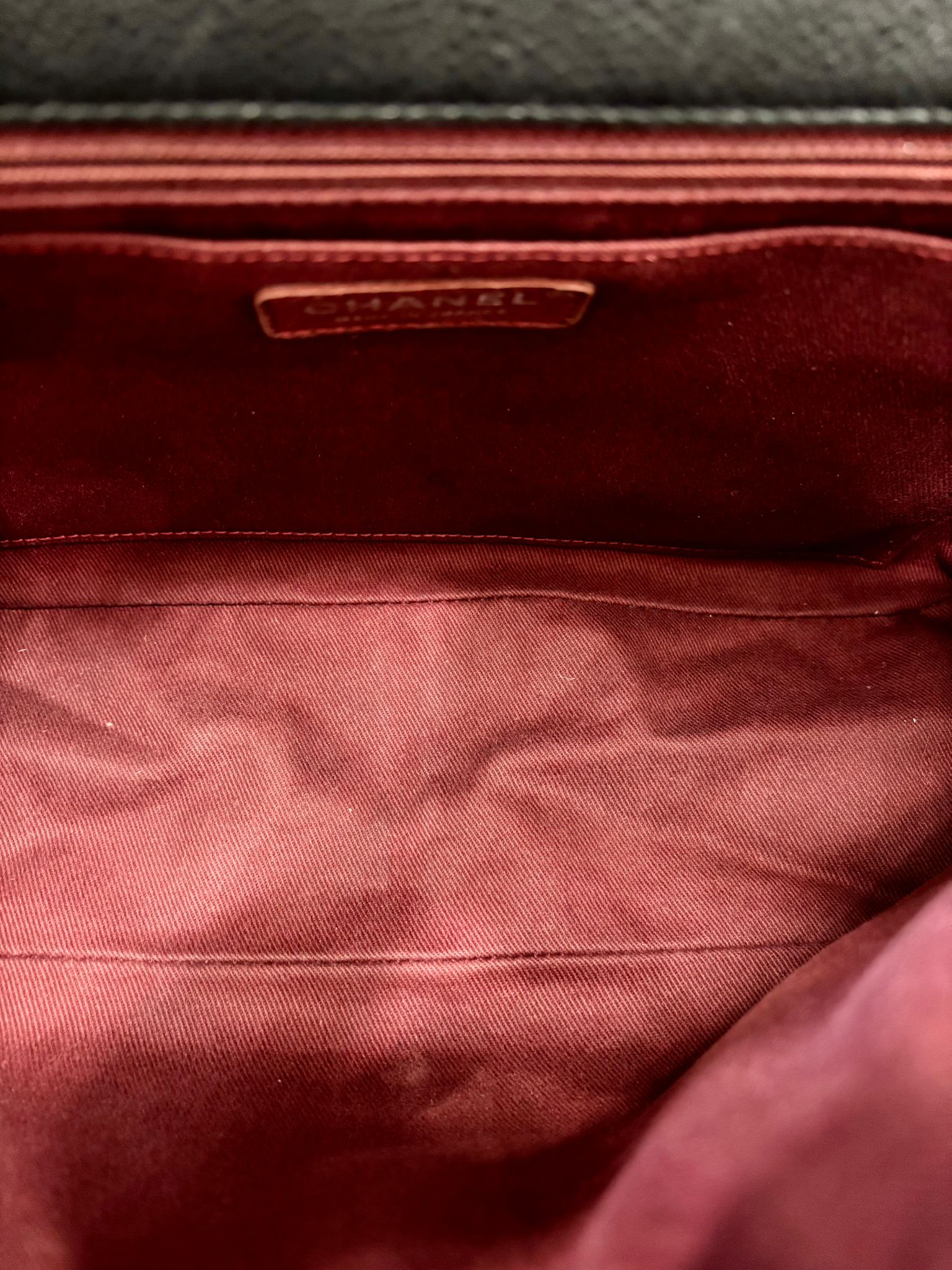 CHANEL CAVIAR LEATHER LARGE TIMELESS CC FLAP BAG