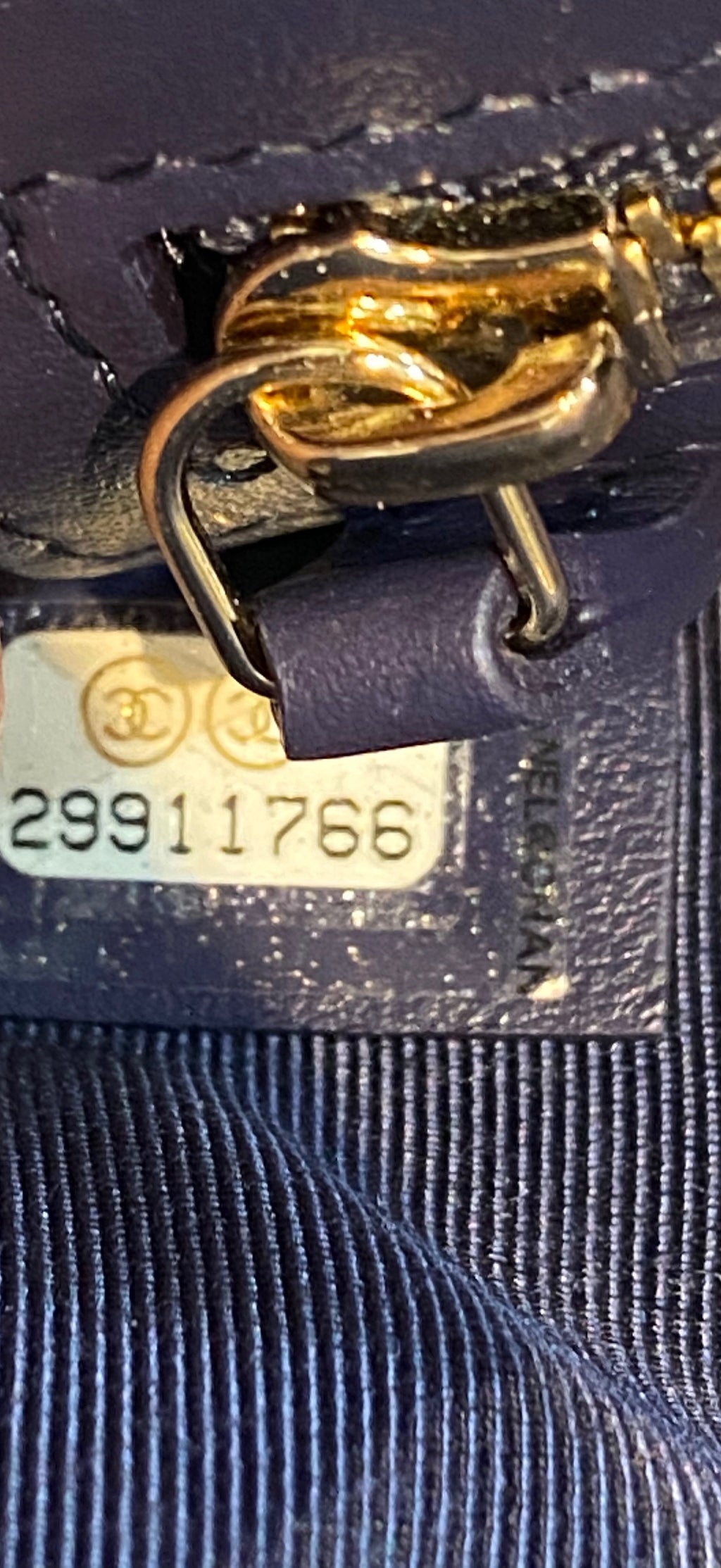 CHANEL DENIM POUCH