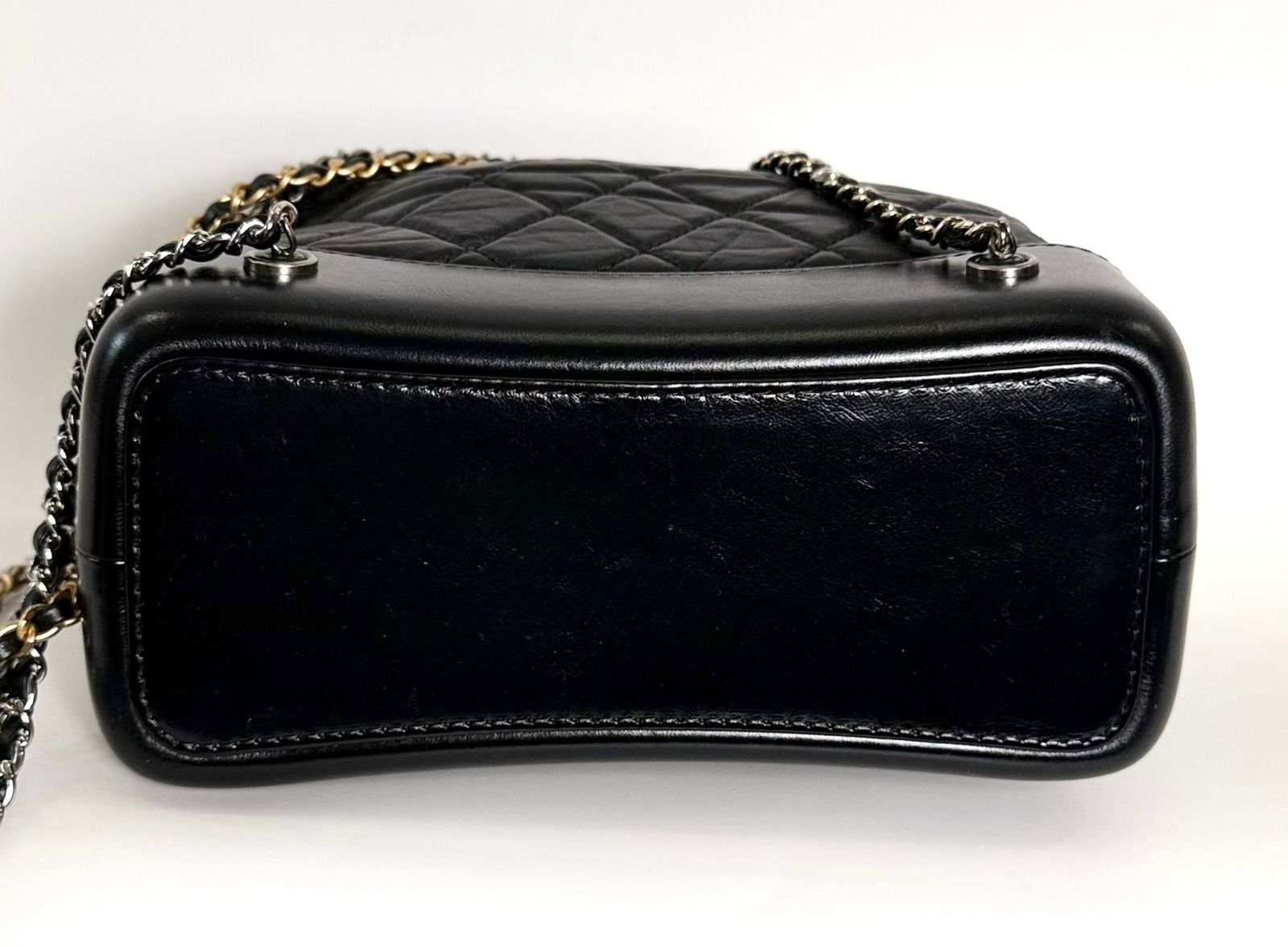 CHANEL AGED CALFSKIN QUILTED LEATHER SMALL GABRIELLE BACKPACK