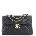 CHANEL QUILTED LAMBSKIN CLASSIC MAXI FLAP BAG