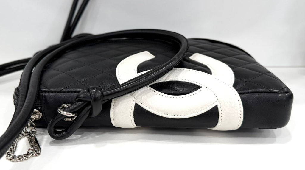 CHANEL QUILTED CALFSKIN LEATHER LIGNE CAMBON CROSSBODY BAG