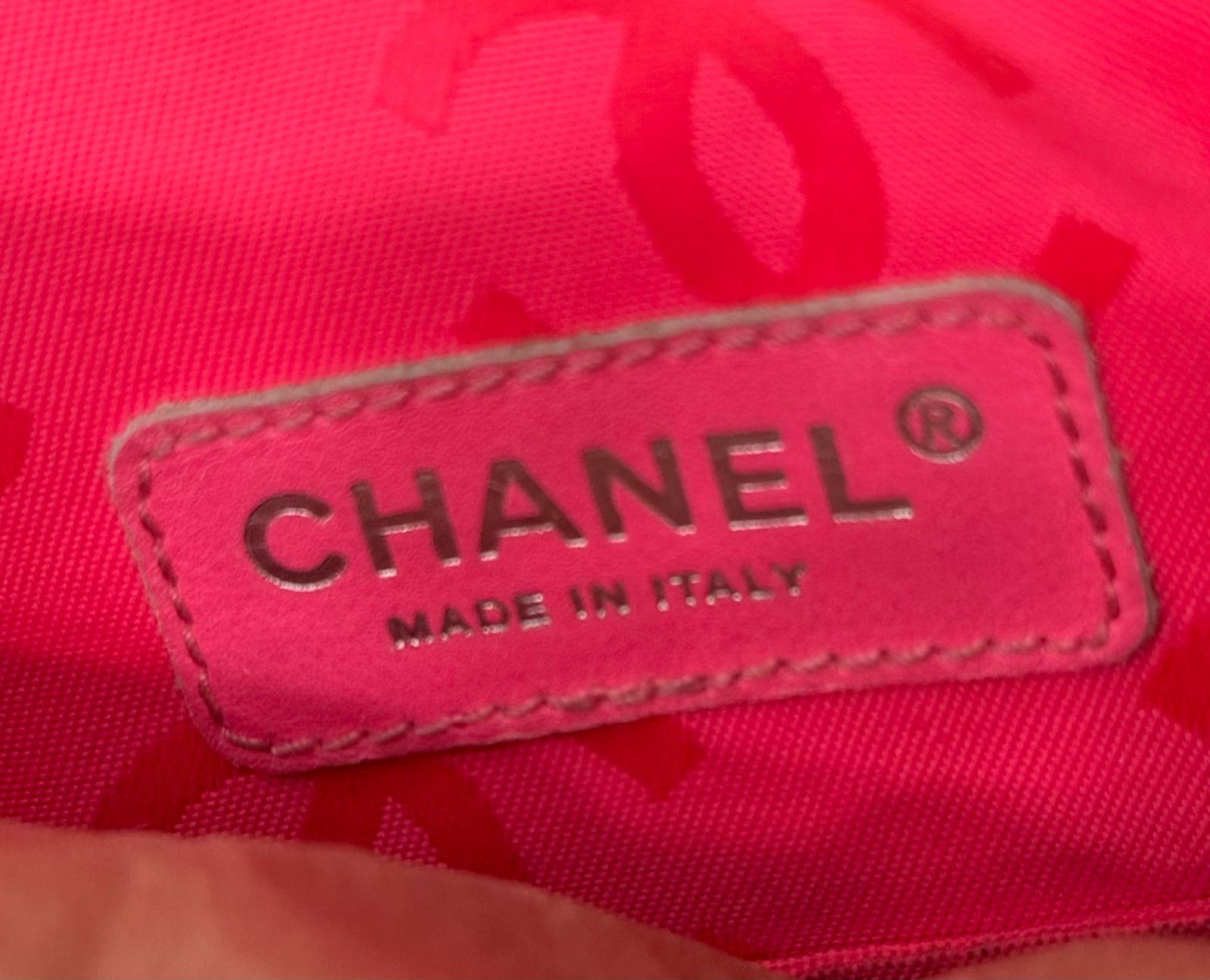 CHANEL QUILTED CALFSKIN LEATHER LIGNE CAMBON CROSSBODY BAG