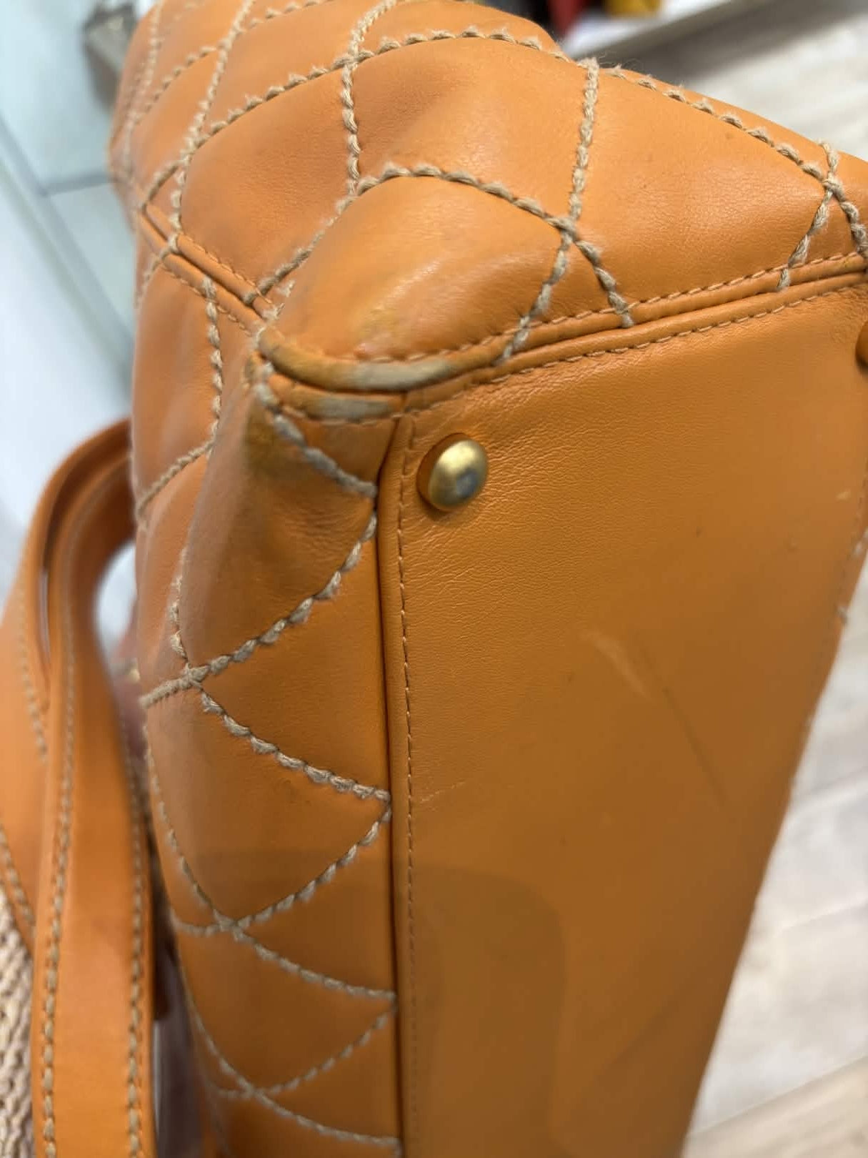 CHANEL WILD STITCH TOTE BAG