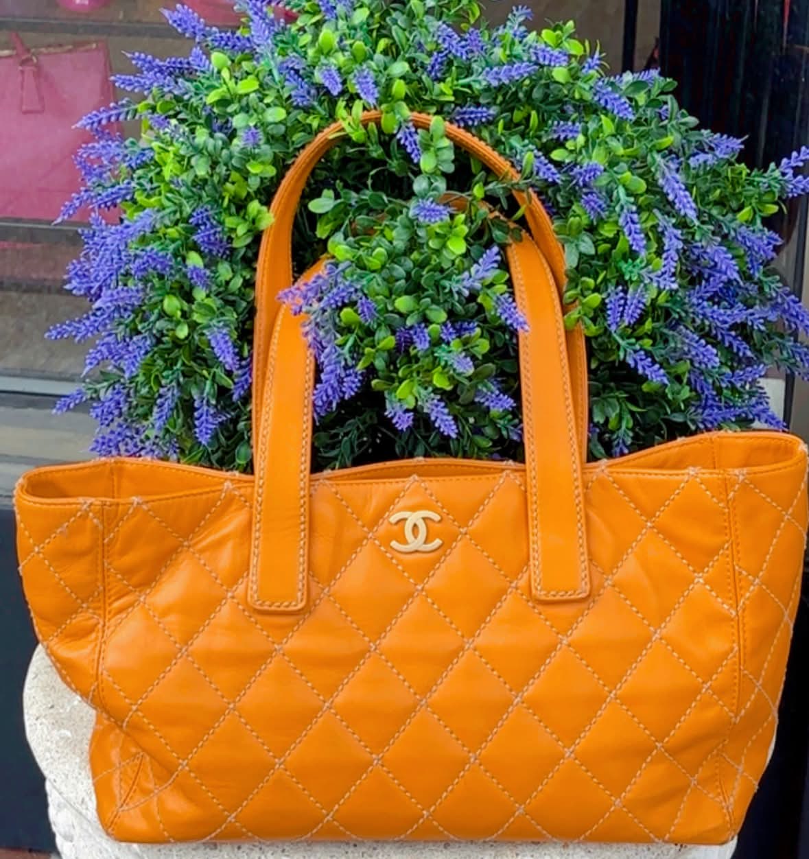 CHANEL WILD STITCH TOTE BAG
