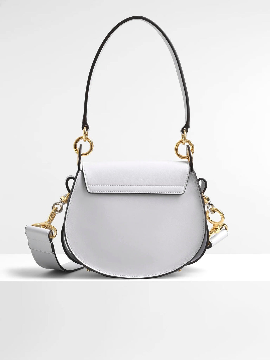 CHLOÉ CALFSKIN LEATHER SMALL TESS BAG