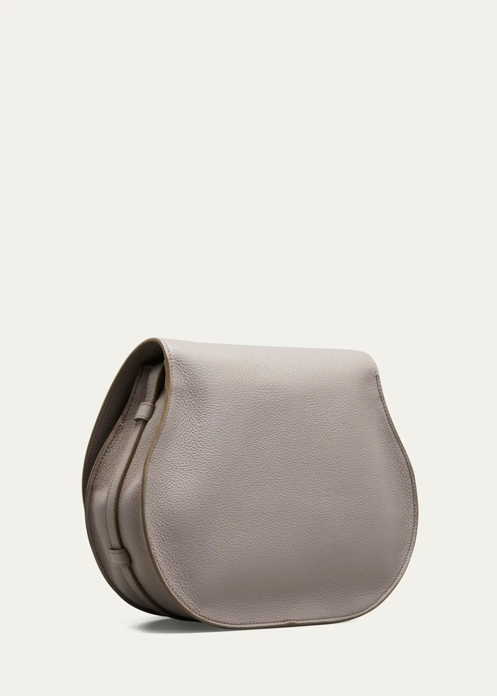 CHLOÉ  MARCIE MEDIUM CALFSKIN LEATHER SADDLE BAG