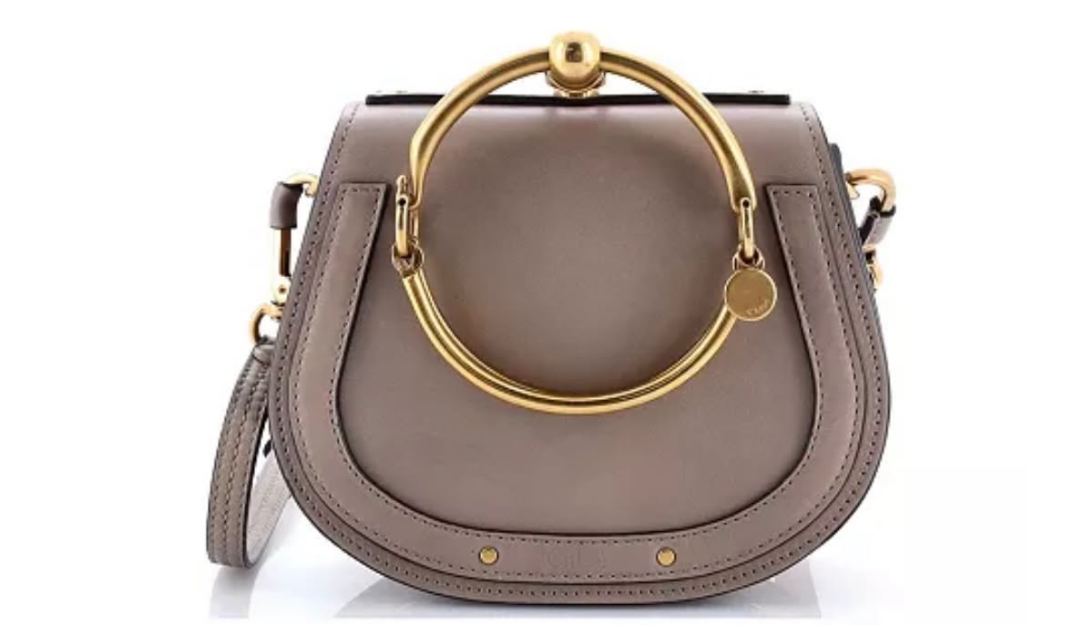 CHLOÉ NILE LEATHER SMALL CROSSBODY BAG