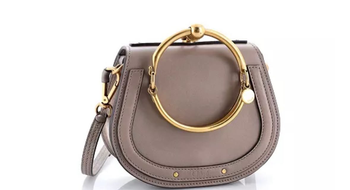 CHLOÉ NILE LEATHER SMALL CROSSBODY BAG