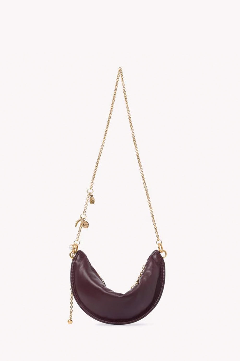 Mini Chloé Icons Shoulder Bag In Soft Leather