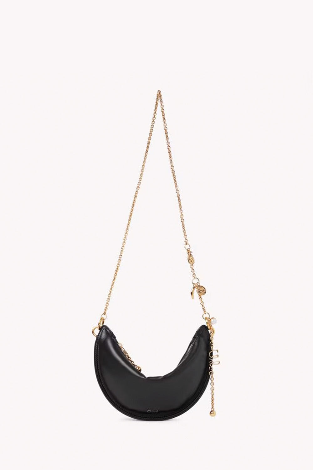 Mini Chloé Icons Shoulder Bag In Soft Leather
