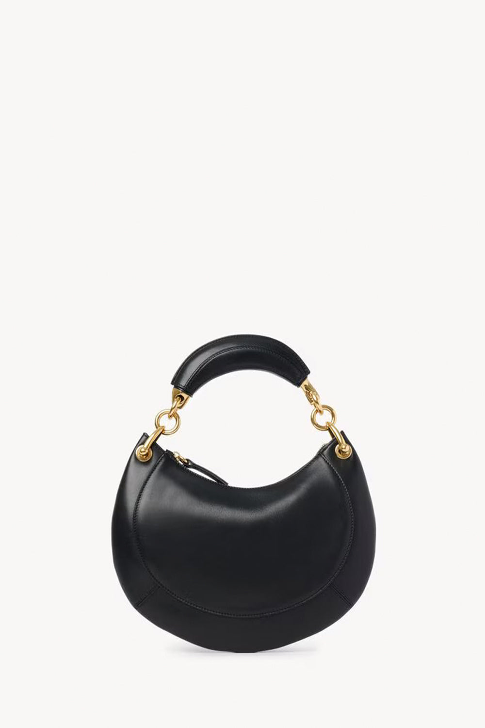 Small Chloé Banana Zipped Hobo In Soft Leather