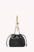 Small Chloé Icons Shoulder Bag With Chain In Soft Leather