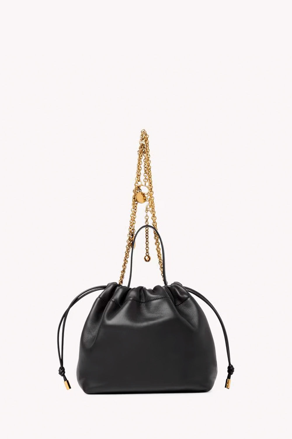 Small Chloé Icons Shoulder Bag With Chain In Soft Leather