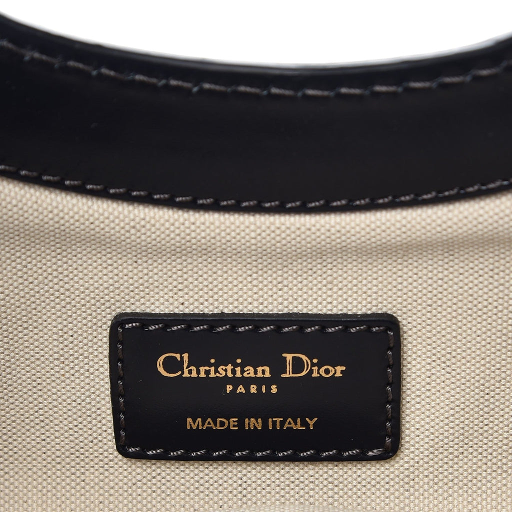 CHRISTIAN DIOR OBLIQUE MONOGRAM FOLD OVER CLUTCH BAG