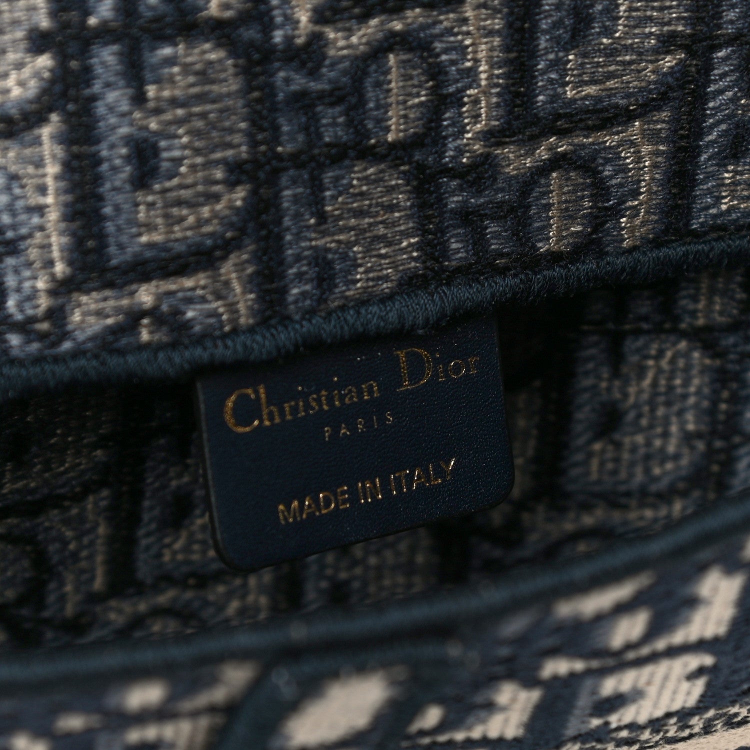 CHRISTIAN DIOR OBLIQUE SADDLE BELT BAG