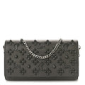CHRISTIAN LOUBOUTIN PALOMA LOUBINTHESKY LEATHER WALLET ON A CHAIN