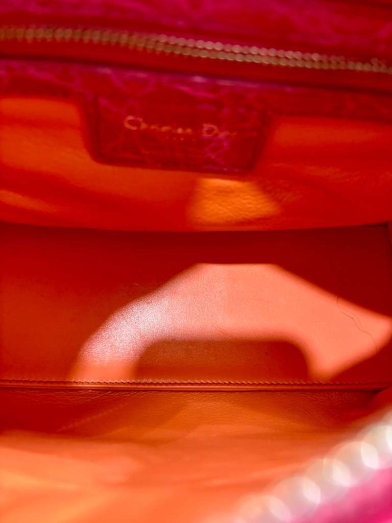 CHRISTIAN DIOR CANNAGE LADY DIOR HANDBAG