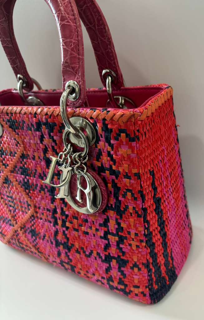 CHRISTIAN DIOR CANNAGE LADY DIOR HANDBAG