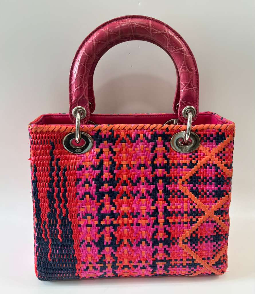 CHRISTIAN DIOR CANNAGE LADY DIOR HANDBAG