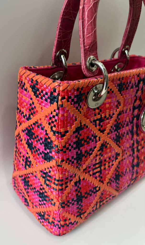 CHRISTIAN DIOR CANNAGE LADY DIOR HANDBAG